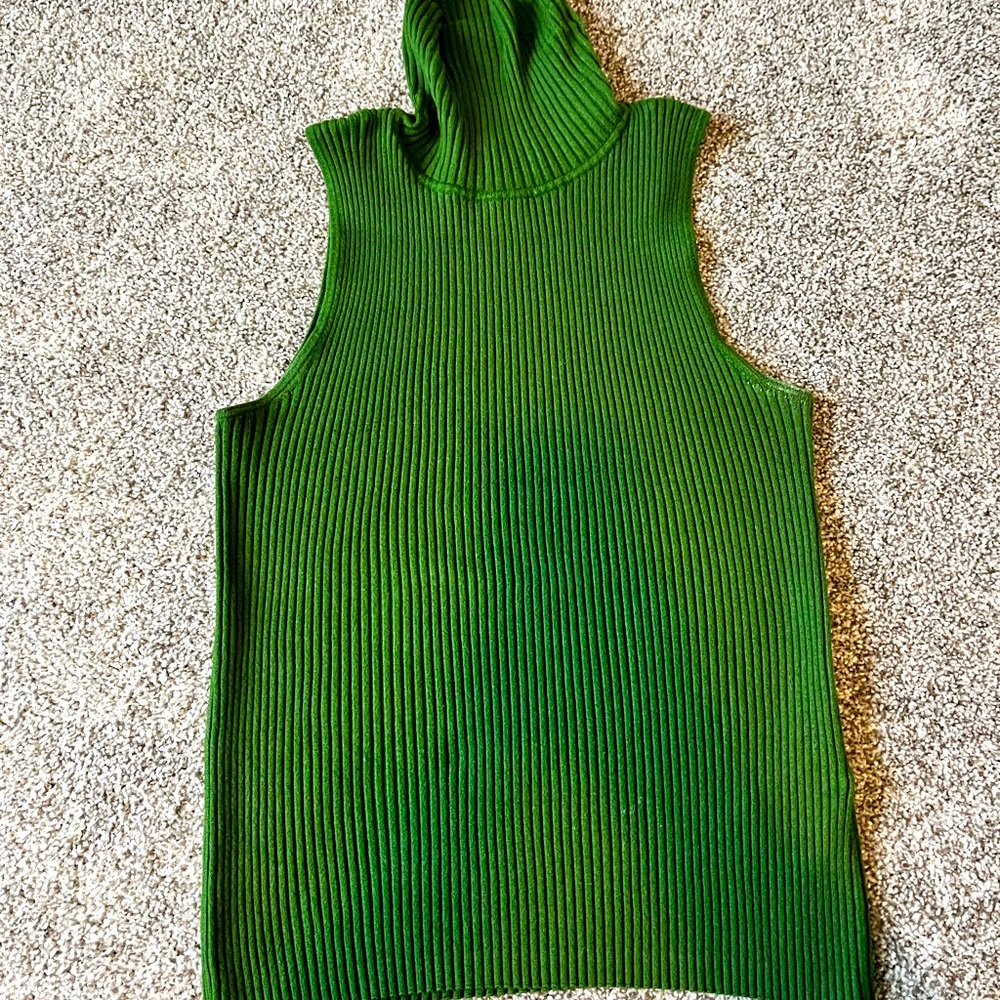 Sweater tank top